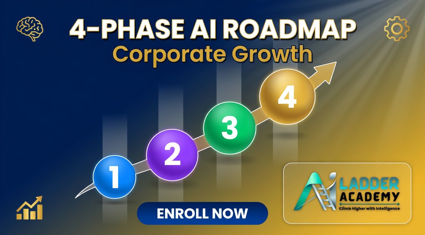 0 – The 4-Phase AI Roadmap for Corporate Growth (Total 9 Courses)