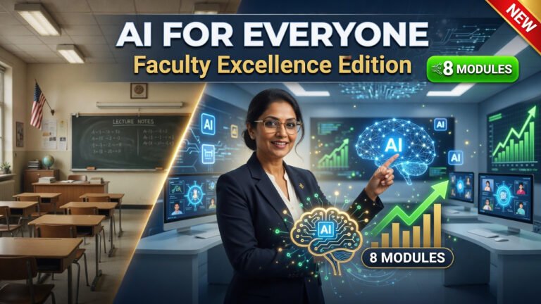 1 – (L:1 C:1) – AI for Everyone: Faculty Excellence Edition